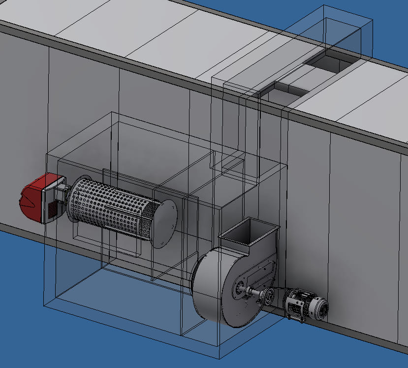 Lựa chon đầu đốt cho lò sơn tĩnh điện